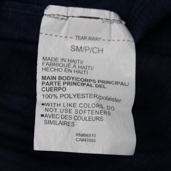 Under Armour The Tech Tee Shirt Mens Small Blue UA V-Neck Polyester S/S Pullover - Picture 8 of 12